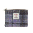 Handcrafted Harris Tweed Small Coin Pouch Soft Purple Gaesong