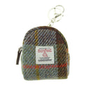 Harris Tweed Small Zip Bag in Tartan Macleod Gaelsong
