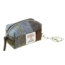 Harris Tweed Tartan Mini Zip Bag Macleod Gaelsong