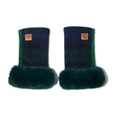 Ladies Lambswool & Fleece Mittens Blackwatch Gaelsong