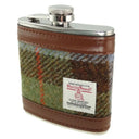 Harris Tweed Scottish Tartan Hip Flask Macleod Gaelsong