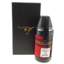 Harris Tweed Steel Flask with Cups
