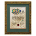 D10023 Irish Blessing Print, Gilded Frame Gaelsong