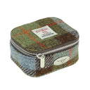 Harris Tweed Square Zip Purse in Tartan Macleod Gaelsong