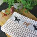 D50649COWS3 Irish Designed Jacquard Tea Towel - Set of 3 Gaelsong