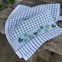 D50649SHAMROCK3 Irish Designed Jacquard Tea Towel - Set of 3 Gaelsong