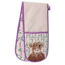 D50737 COW Scottish Thistle Double Oven Glove Gaelsong
