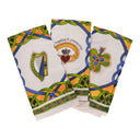 Irish Symbols Celtic Weave Cotton Tea Towels Set of 3 Gaelsong