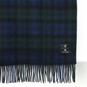 Scottish Tartan Lambswool Blanket Blackwatch Gaelsong