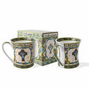 D63073S Celtic High Cross Mug and Coaster Set Gaelsong