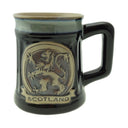 D63076 Black Scotland Rampant Lion Beer Mug Gaelsong