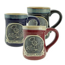 D63083 Thistle of Scotland Pottery Coffee Mug Gaelsong