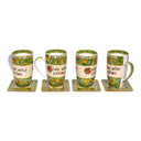 D63087S2 Cead Mile Failte Ceramic Irish Mug Set Gaelsong