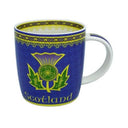 D63120 Scottish Thistle Spiral Tea Set Mug Gaelsong