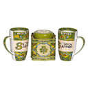 Traditional Bone China Irish Kitchen Set 2 Mugs and Tea Gaelsong