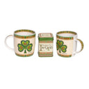 D63174 Book of Kells Designed Shamrock Mug Collection Set of 3 Gaelsong