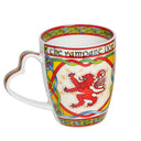 Book of Kells Mug & Coaster with Scottish Lion Rampant 1 Mug Gaelsong