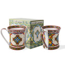 Bone China Tulip Shaped Celtic Cross Mug Gaelsong