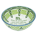 WD65036 Irish Peace Blessing Ceramic Bowl Gaelsong