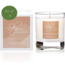 D67083S Spring Blossom Wedding Favor Candle Set of 6 Online On Gaelsong