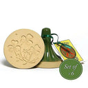 D68626S Celtic Cookie Shamrock Stamp Attendant Gift Set of 6 Gaelsong
