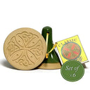 D68630S Elemental Cross Cookie Stamp Attendant Gift Set of 6 Gaelsong