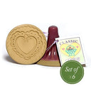 D68631S Celtic Lovers' Hearts Cookie Stamp Wedding Set of 6 Gaelsong