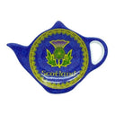 D68676 Scottish Thistle Spiral Tea Set Tea Bag Holder Gaelsong