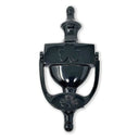 D91226 Black Brass Irish Shamrock Door Knocker Gaelsong