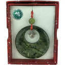 D91331 ANGEL Connemara Marble Christmas Tree Ornament Gaelsong