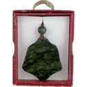 Hand Carved Connemara Marble Christmas Hanging Ornament Bell Gaelsong