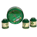 Traditional Irish 3 Caddies Tea Set of 4 Studio Gaelsong