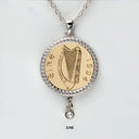 J20388 Lucky Irish Penny Birthstone Pendant June Gaelsong