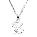 J20946 Decorated With a Flourish of Knotwork Made of Sterling Silver Letter B Gaelsong