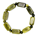 Nugget Style Connemara Marble Stretch Bracelet Nugget Gaelsong