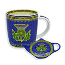 D63120 Scottish Thistle Spiral Tea Set Gaelsong