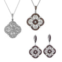 WJ10715 Night & Day Jewelry Sterling Silver on Background Studio Gaelsong