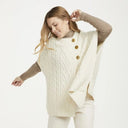 A10085 Supersoft Merino Wool Aran Cape Lifestyle Gaelsong