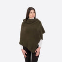 Women's Lightweight Lambswool Irish Shawl Green Gaelsong