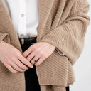 A10113 Women's Lightweight Lambswool Irish Shawl Camel Gaelsong