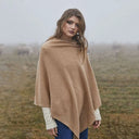 A20216 CAMEL Colour Lambswool Shawl Lifestyle Gaelsong
