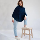 A20221 Cable Stitch Poncho Gaelsong
