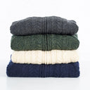 A20231 ALL COLOUR Men's Full Zip Merino Aran Cardigan Gaelsong
