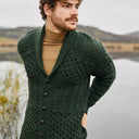 Men's Shawl-Collar Button Irish Cardigan Lifestyle Gaelsong
