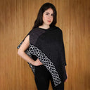 A20263CHAR Celtic Wallace Shawl Front Gaelsong