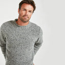 A20282 Donegal Wool Roll Neck Sweater Lifestyle Gaelsong
