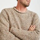 Donegal Wool Roll Neck Sweater Gaelsong