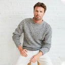 A20282 Donegal Wool Roll Neck Sweater Lifestyle Gaelsong