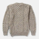 A20318 Color SKIDDAW Mens Aran Honeycomb Fisherman Jumper Back View Gaelsong
