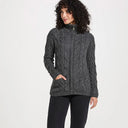 A20321 Color SLATE GREY SuperSoft Merino Chunky Cable Knit Cardigan Gaelsong
